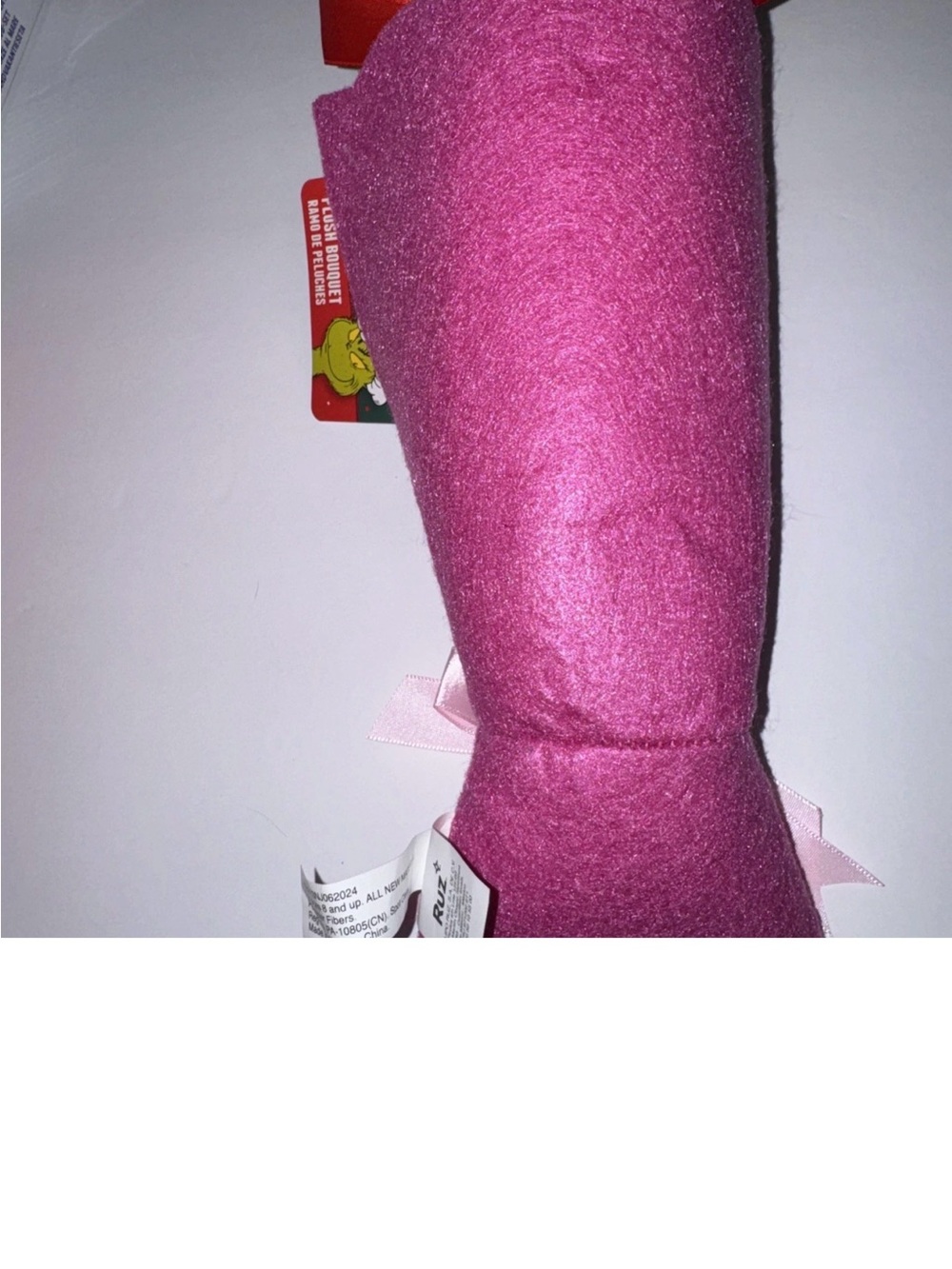 The Grinch Plush Kids Toy - Pink/Yellow/Blue - Picture 5 of 5